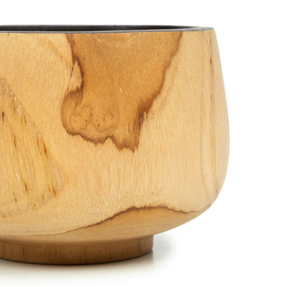 Teakhouten schaal Bondi natuur - 28 cm
