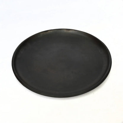 Terracotta bord Burned classic zwart - 30 cm