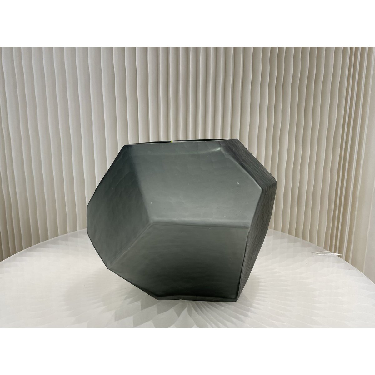 Glazen vaas Stone smoke