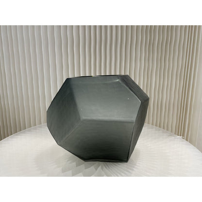 Glazen vaas Stone smoke