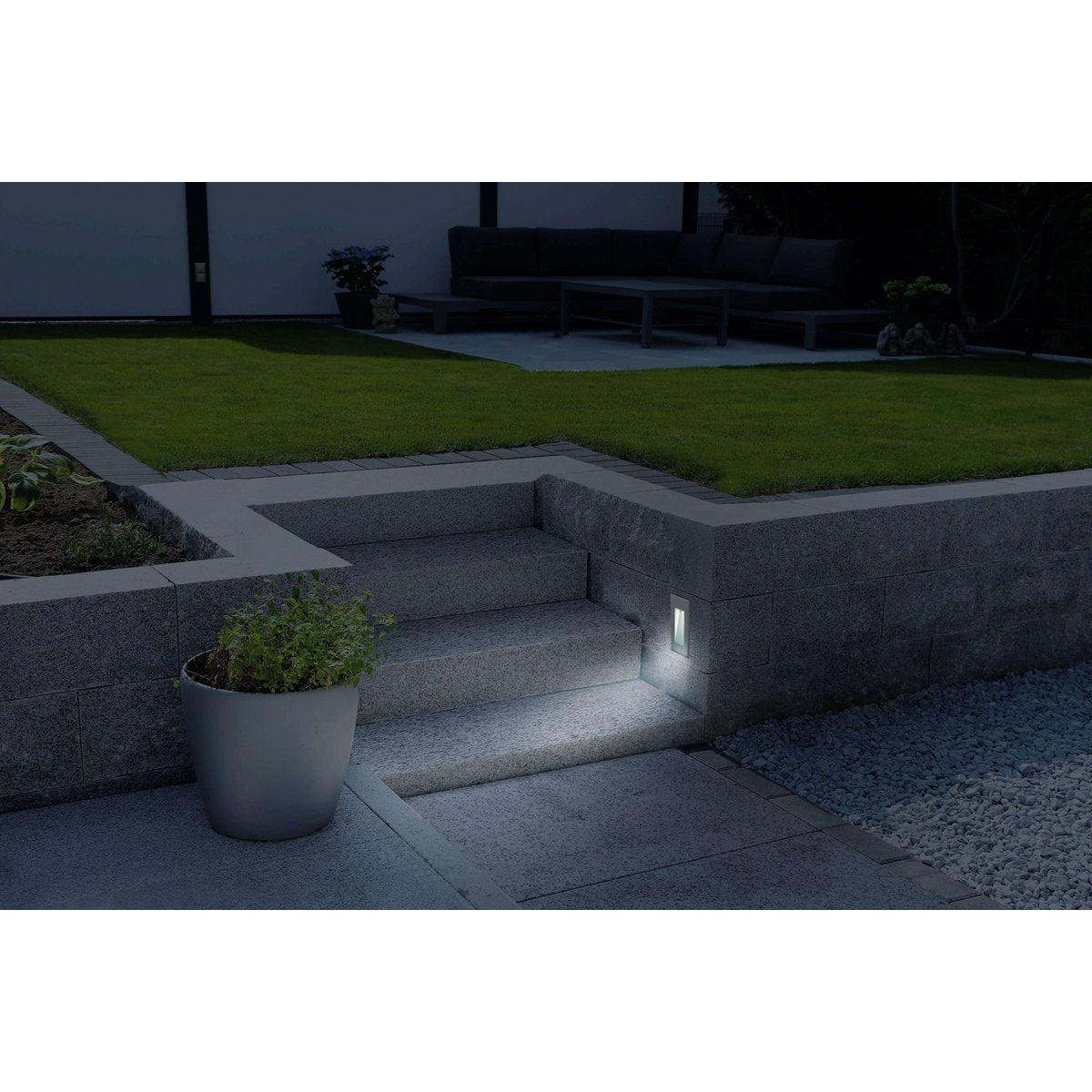 LED Buitenlamp Wand Inbouw Kolari