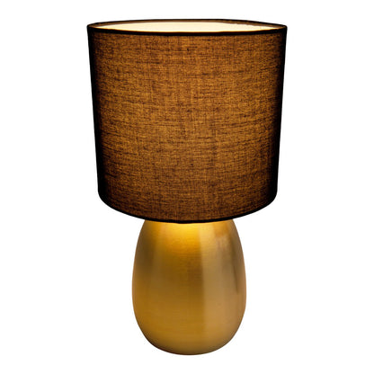 Tafellamp Aurum Goud/Zwart - 33 cm (E14)