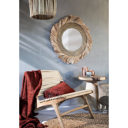 Katoenen kussenhoes Oh my gee kersenrood - 30x50 cm
