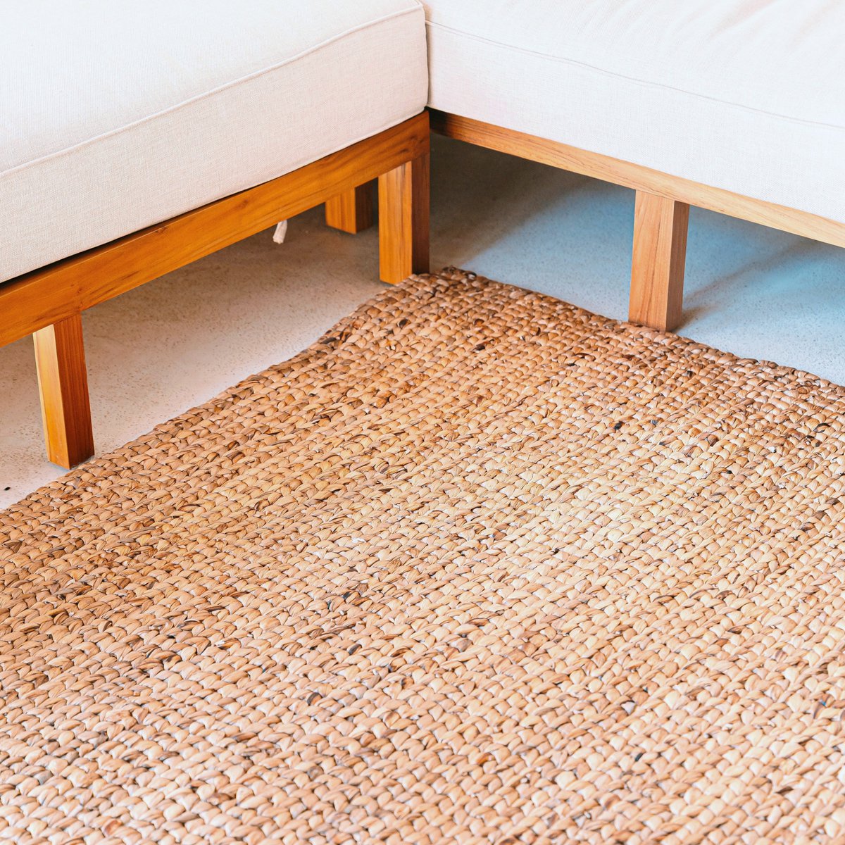 Vloerkleed Sawah Natuurvezel - 180x115 cm