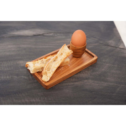Houten dienblad Gormandize naturel - S