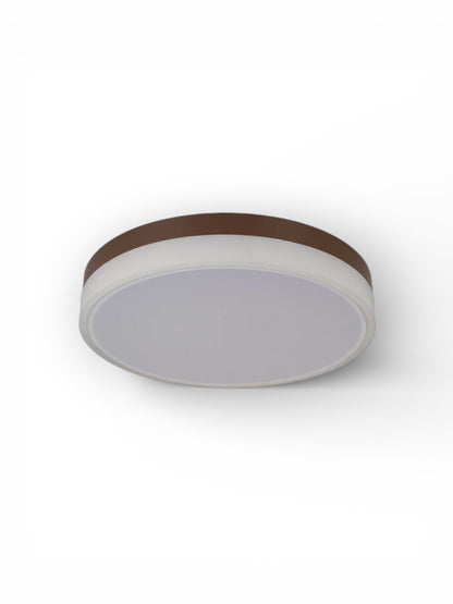 LED Plafondlamp Lola Bruin/Wit - Ø 50 cm (CCT/Nachtlicht)