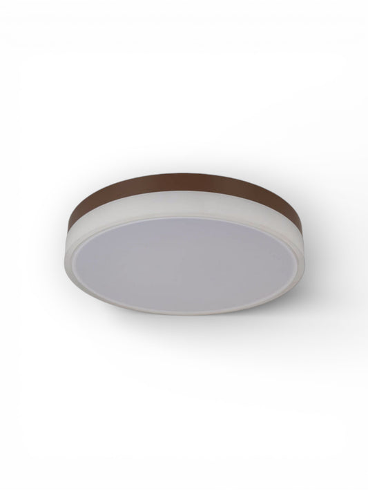 LED Plafondlamp Lola Bruin/Wit - Ø 50 cm (CCT/Nachtlicht)