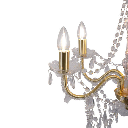 Kroonluchter Cecilia 5-Lichts Goud - Ø 52 cm (E14)