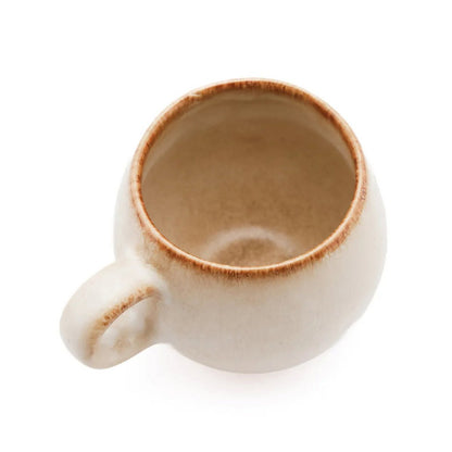 Keramisch espressokopje Cascais beige