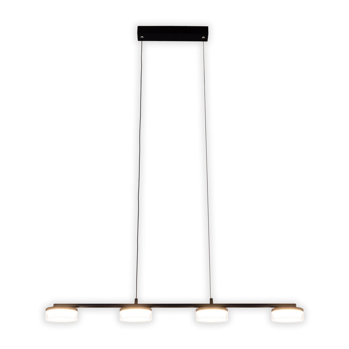 LED Hanglamp Cimo Zwart - 96 cm