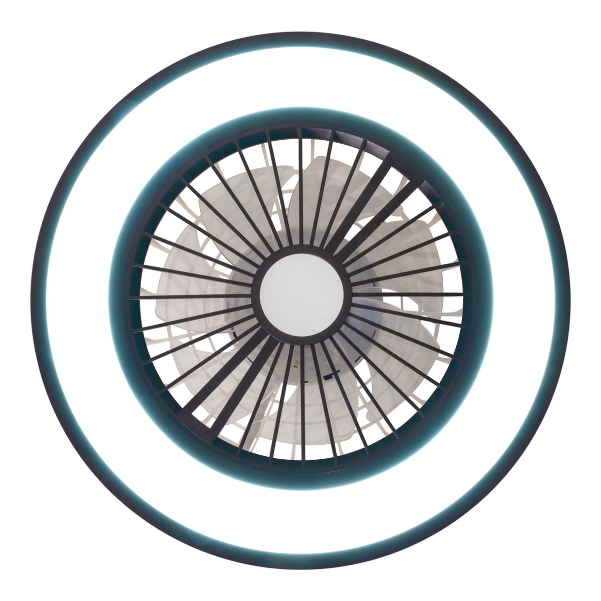 LED Plafondlamp + Ventilator Arrioso - Ø 54 cm