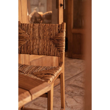 Houten barkruk Puquta naturel