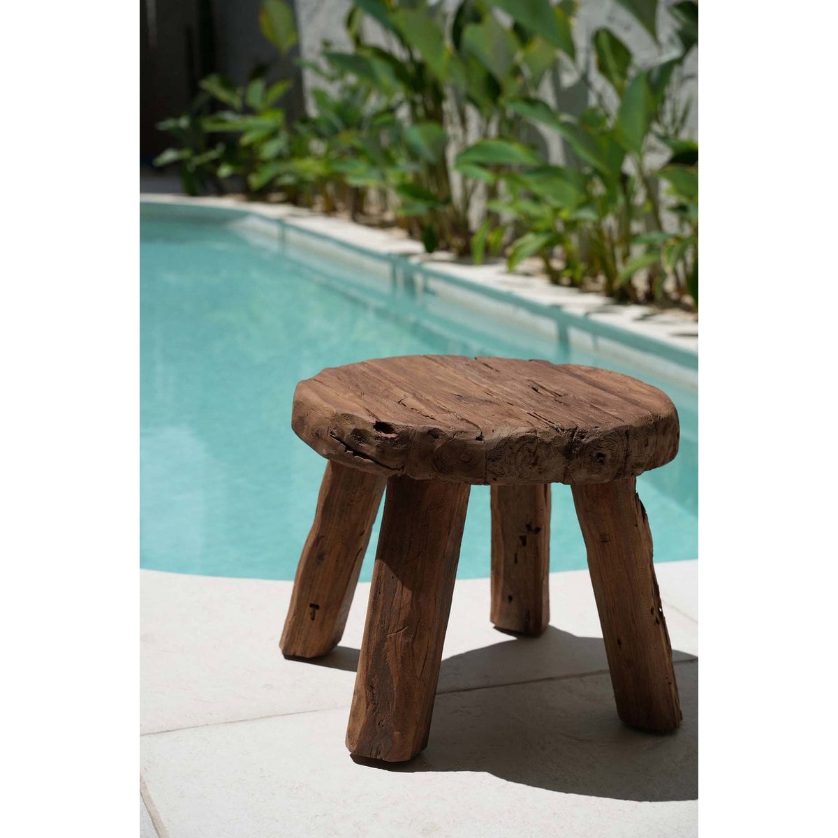 Houten bijzettafel Marabunta naturel