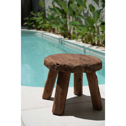 Houten bijzettafel Marabunta naturel