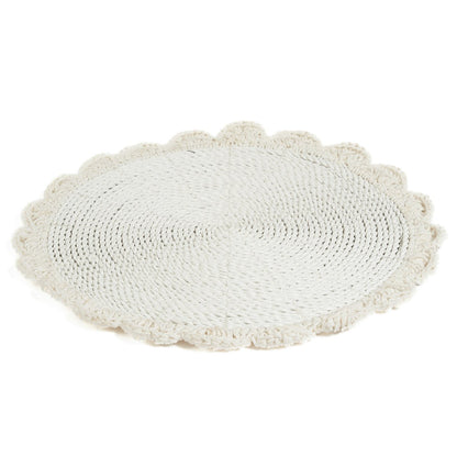 Macrame placemat Huwelijksplacemat naturel