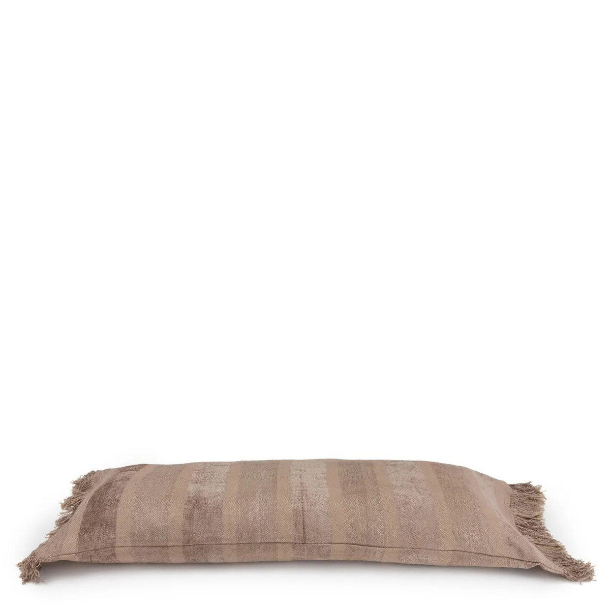 Betonfluweel kussenhoes grijs - 35x100 cm