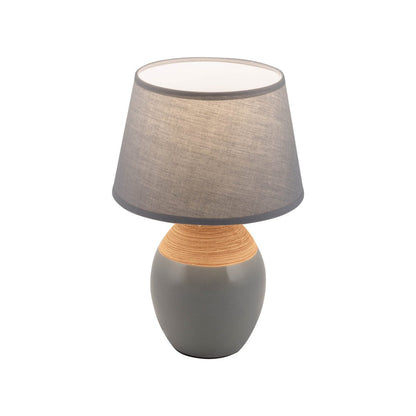 Keramische Tafellamp Tali Grijs