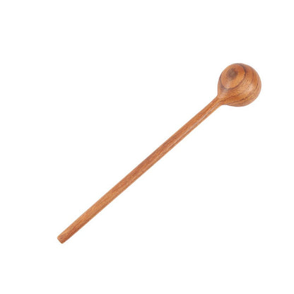 Teak doserlepel Rootplatte naturel