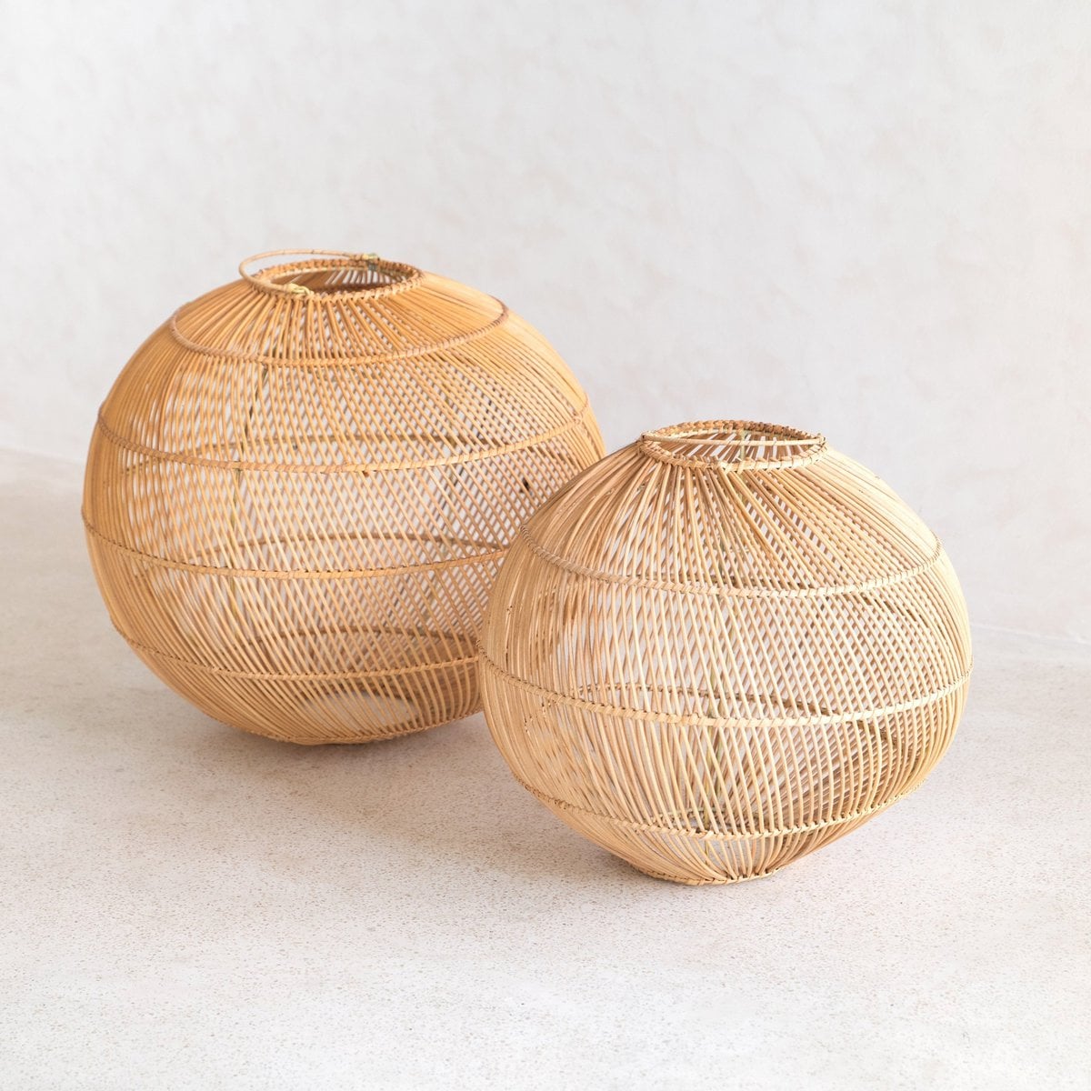 Lampenkap Kencana Rotan Rond - Ø 40/50 cm