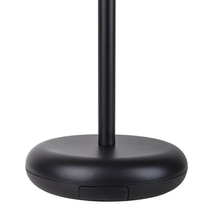 Snoerloze Tafellamp Pasi Zwart Touch - 26 cm (Dimbaar)