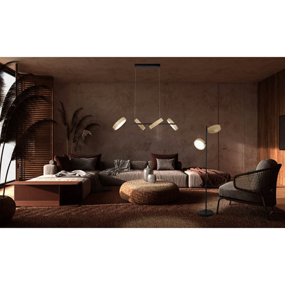 LED Vloerlamp Tessa Amandel