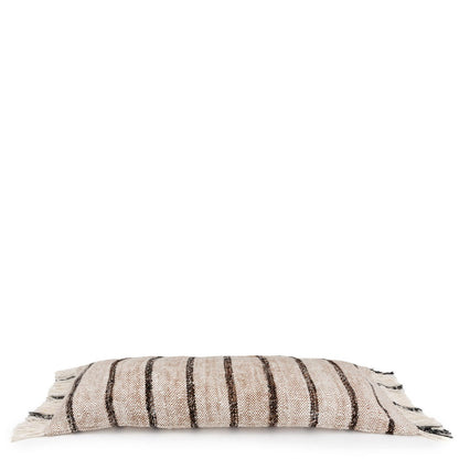 Katoenen kussenhoes Boheems wit - 35x100