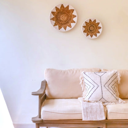 Wandmand Boho Adari Sterpatroon - Ø 30/40 cm