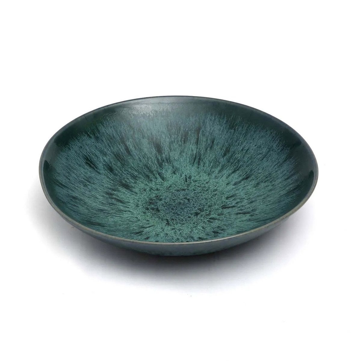 Pastabord Aqua blauw (set van 4)