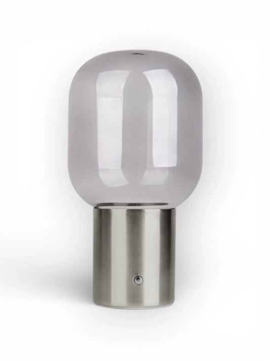 Snoerloze Tafellamp Albero Chroom/Glas - 25 cm (Touch)