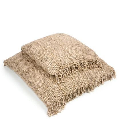 Katoenen kussenhoes Oh my gee beige