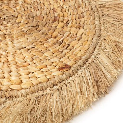 Placemat Waterhyacint raffia naturel - 45 cm
