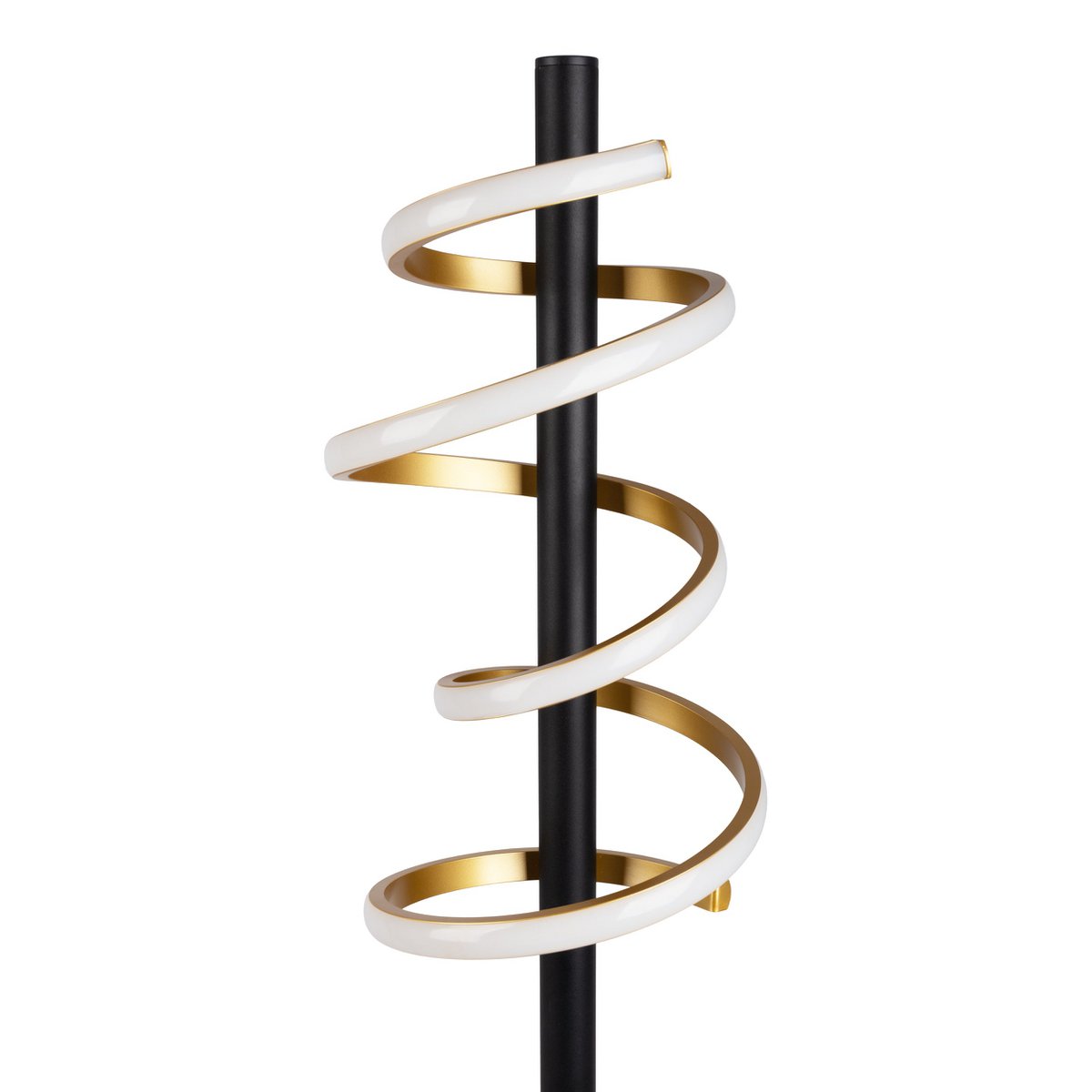 LED Vloerlamp Belleza Zwart/Goud - 140 cm