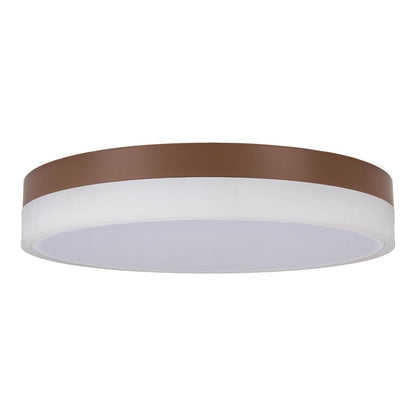 LED Plafondlamp Lola Bruin/Wit - Ø 50 cm (CCT/Nachtlicht)
