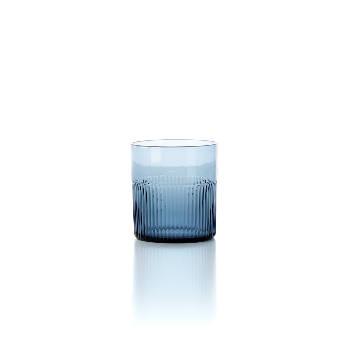 Glazen beker Azure blauw