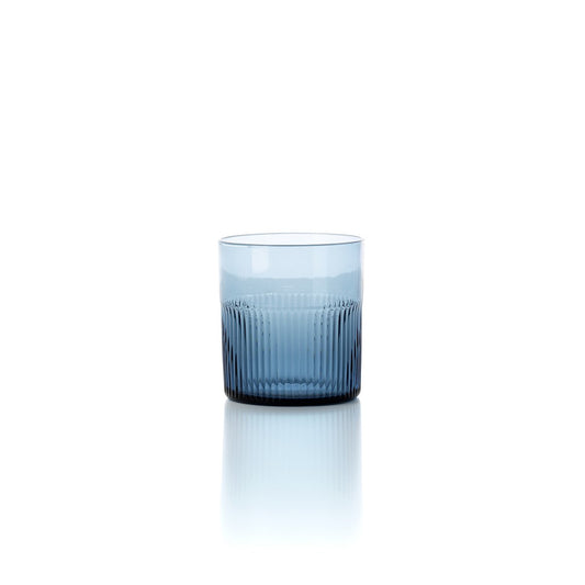 Glazen beker Azure blauw