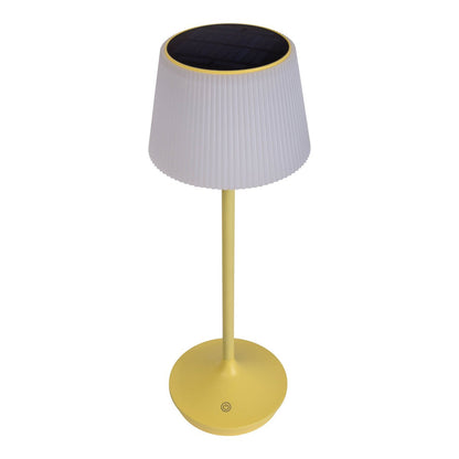 Solar Tafellamp Emmi Geel/Wit - 38 cm (Dimbaar)