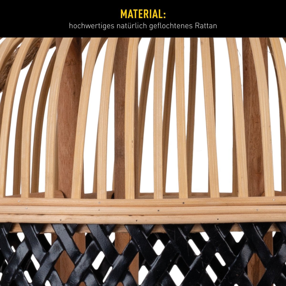 Rotan Solar Lantaarn "Palma" - OutHome