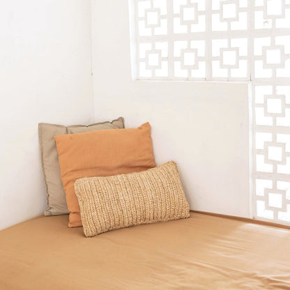 Sierkussen Dalung Raffia - 50x30 cm