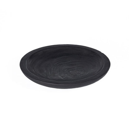 Houten bord Bowlzilla zwart XL