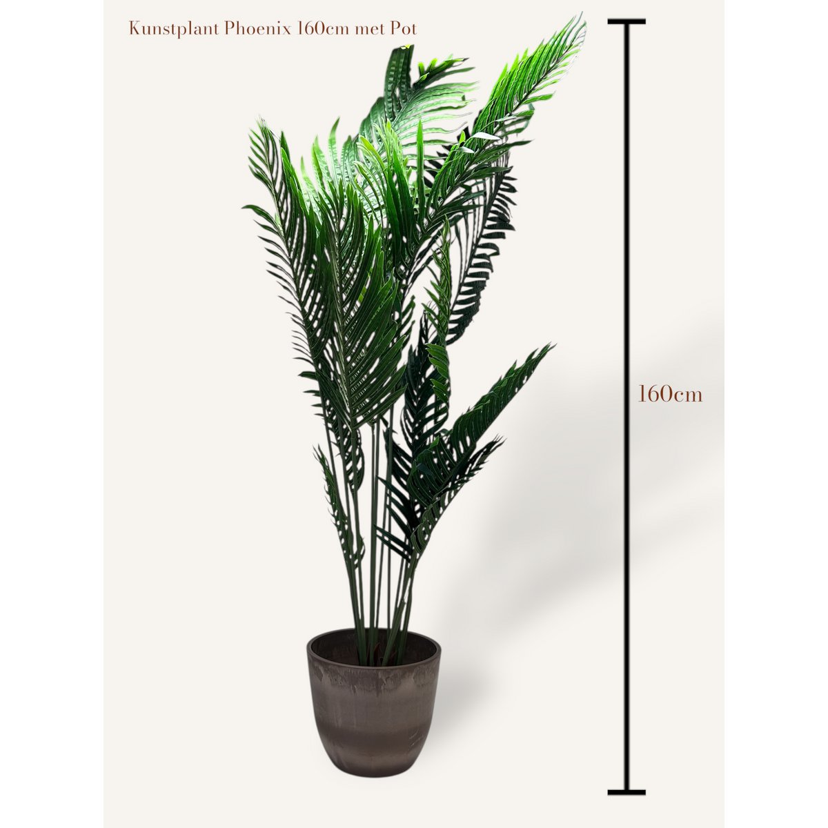 Kunstplant Phoenix groen - 160 cm