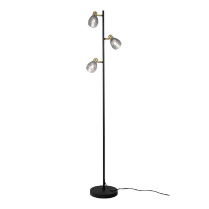 Vloerlamp Lindita 3-Lichts - 150 cm (excl. kap)