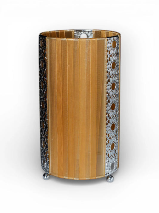 Stoffen Tafellamp Sheryl Bruin (E14)