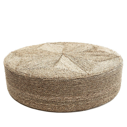 Zeegras poef Enorme natuur - 100 cm