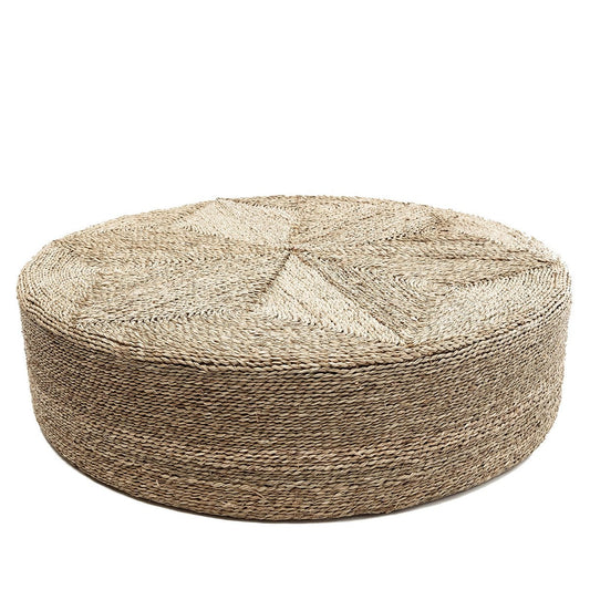 Zeegras poef Enorme natuur - 100 cm