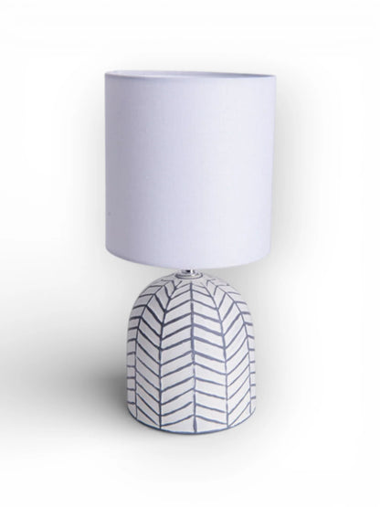 Keramische Tafellamp Folio Wit - 27,5 cm (E14)