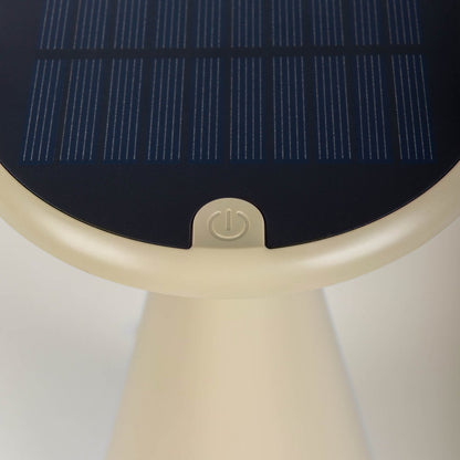 Solar Tafellamp Palu Beige - 20 cm (Binnen/Buiten)