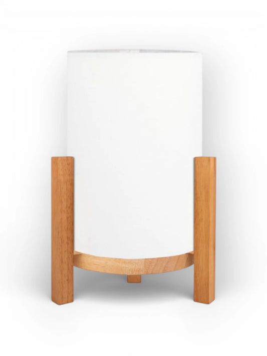 Acculamp Madita Wit/Naturel Touch - 32 cm (Dimbaar)