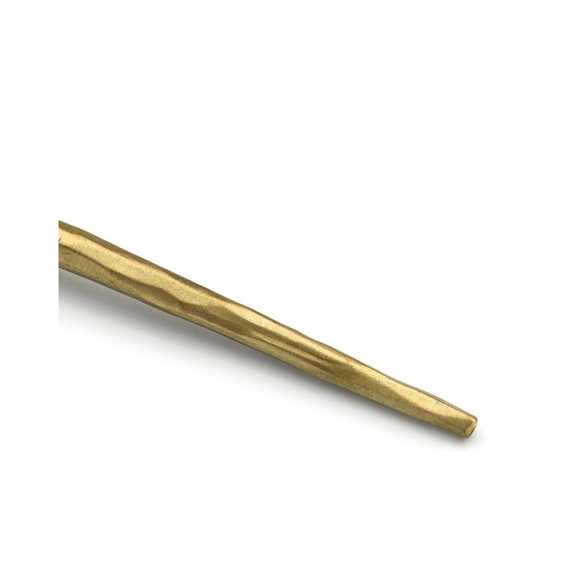 Goudkleurige olijfvork Olijfvork goud - L