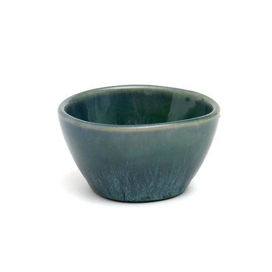 Porseleinen kom Nova groen/blauw