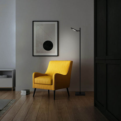 LED Accu Vloerlamp Lupa Zwart - 135 cm (Dimbaar/RGB)